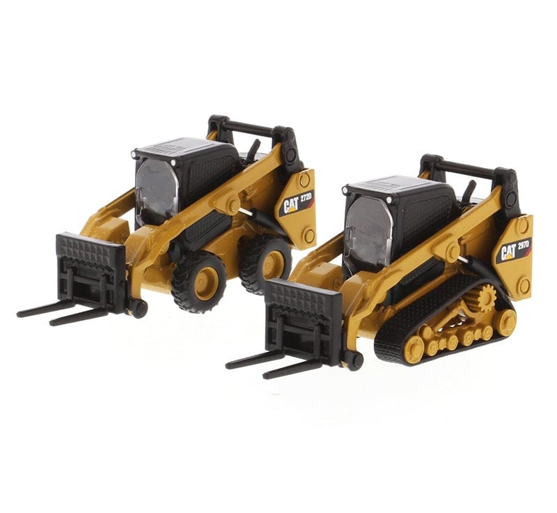 Cat 1/64 272D2 Steer & 297D2 Track Loader Diecast Model