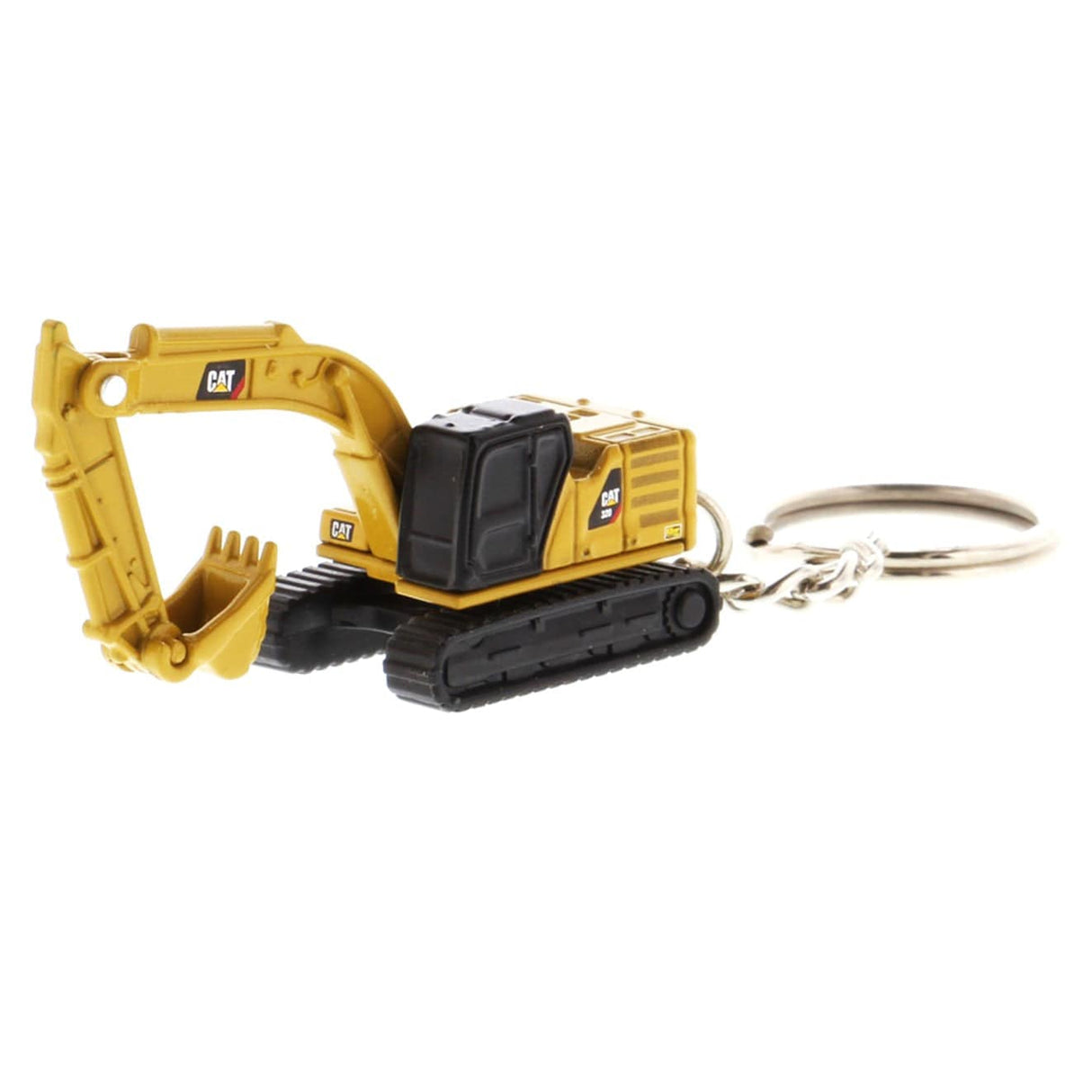 Cat Micro 320 Hydraulic Excavator Keychain