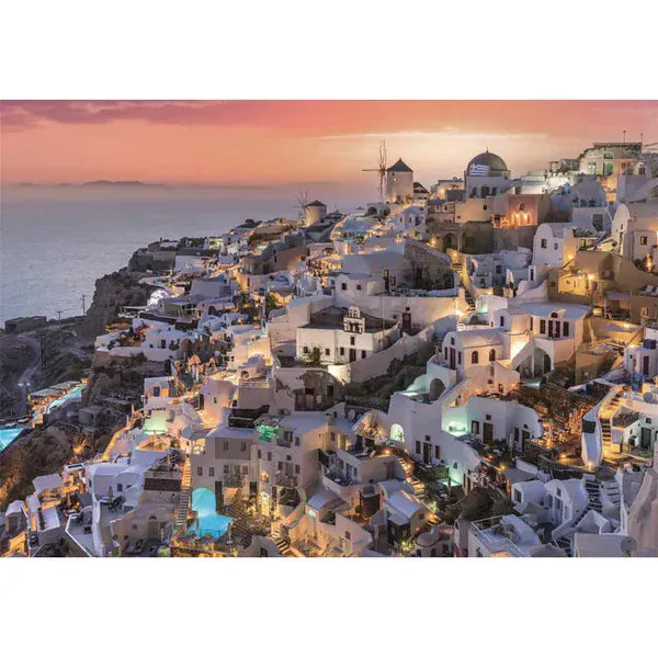 Clementoni Shades of Santorini 1000pc Puzzle