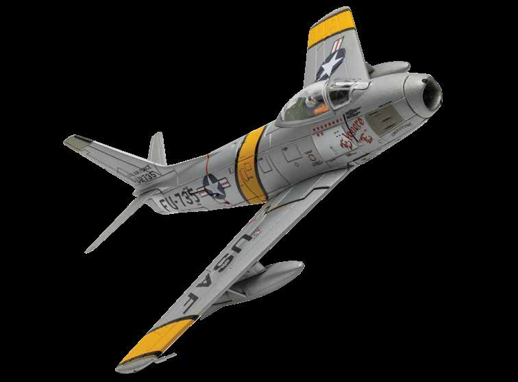 Corgi AA35817 North American F-86E Sabre Elenore E Christine 1/72 die-cast model