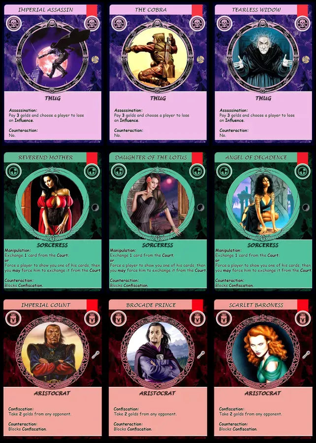 Coup Card Game