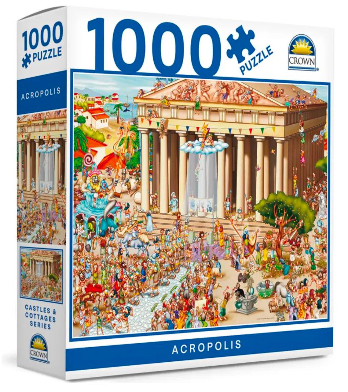 Crown 1000pc Puzzle Acropolis