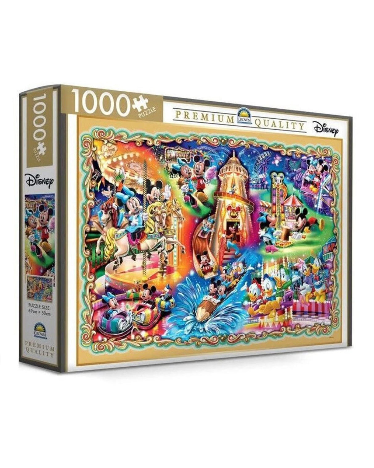Crown Premium 1000pc Puzzle - Micky & Friends Carnival