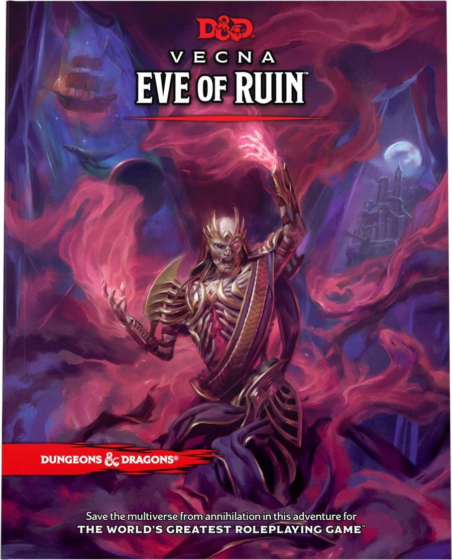 D&D Dungeons & Dragons Vecna Eve of Ruin Hardcover - Hobbytech Toys