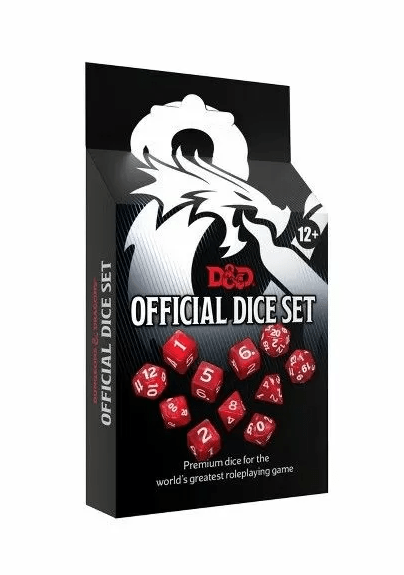 D&D Official Dice Set - Hobbytech Toys