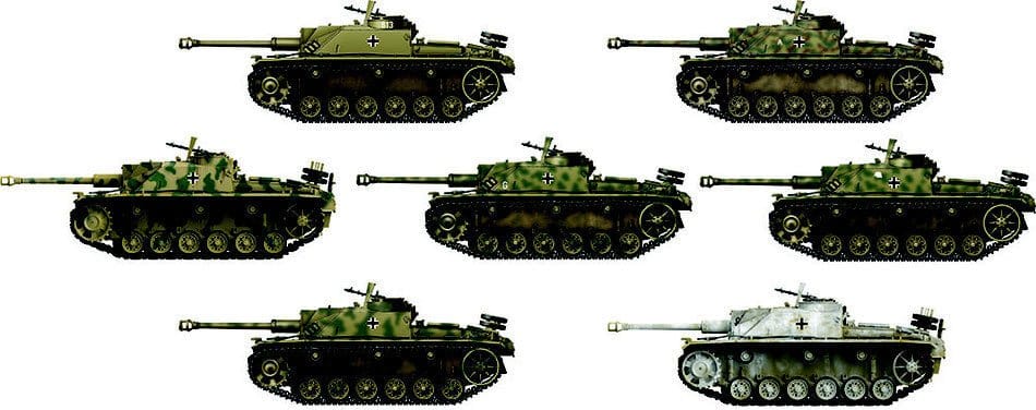 Das Werk 1/16 StuG III Ausf.G w/ Winterketten Plastic Model Kit - Hobbytech Toys