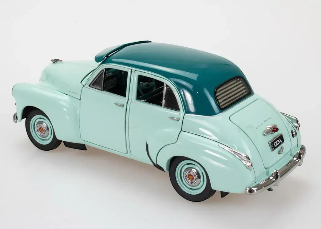DDA 1/24 1953 2 Tone Green FJ Holden Sedan - Fully Detailed Diecast Model