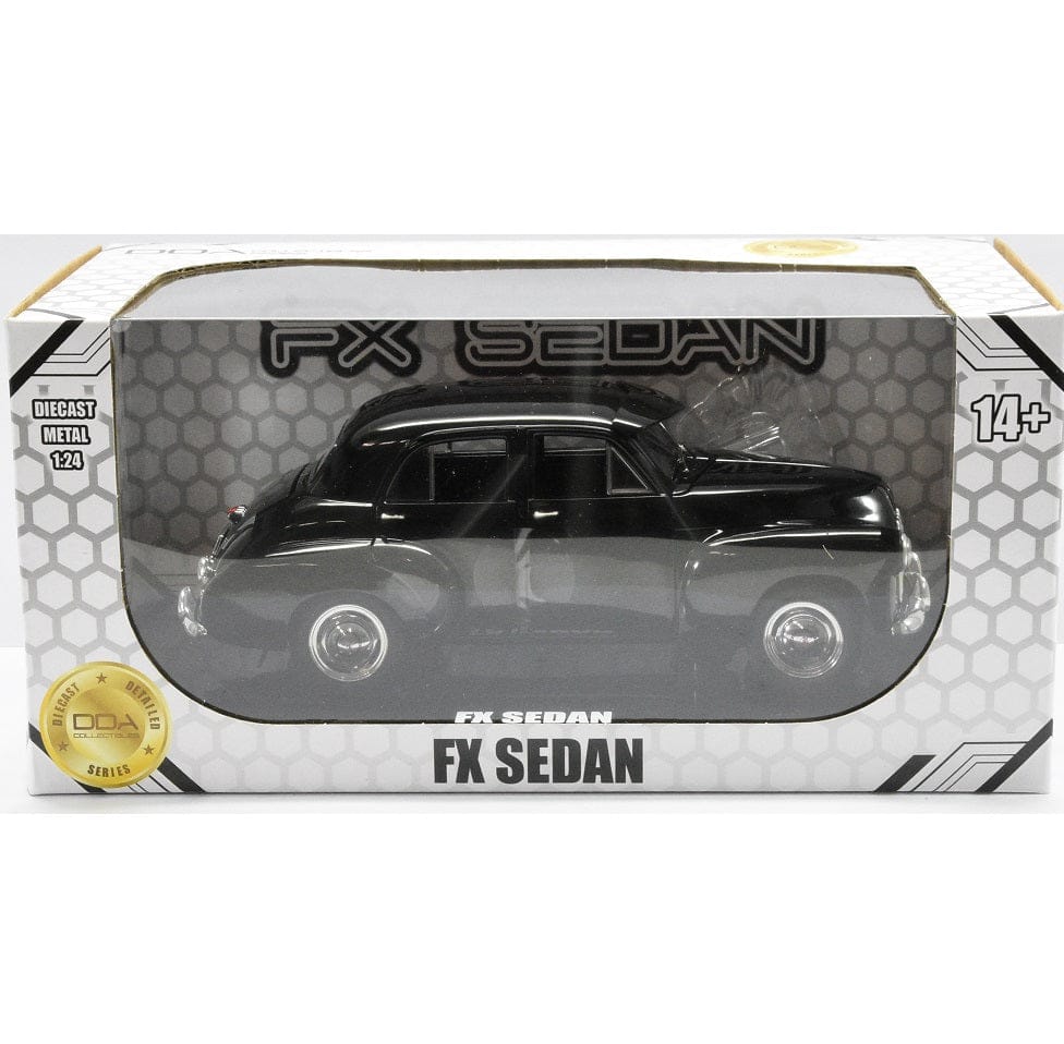 DDA 1/24 Black FX Holden Sedan Fully Detailed Diecast Model