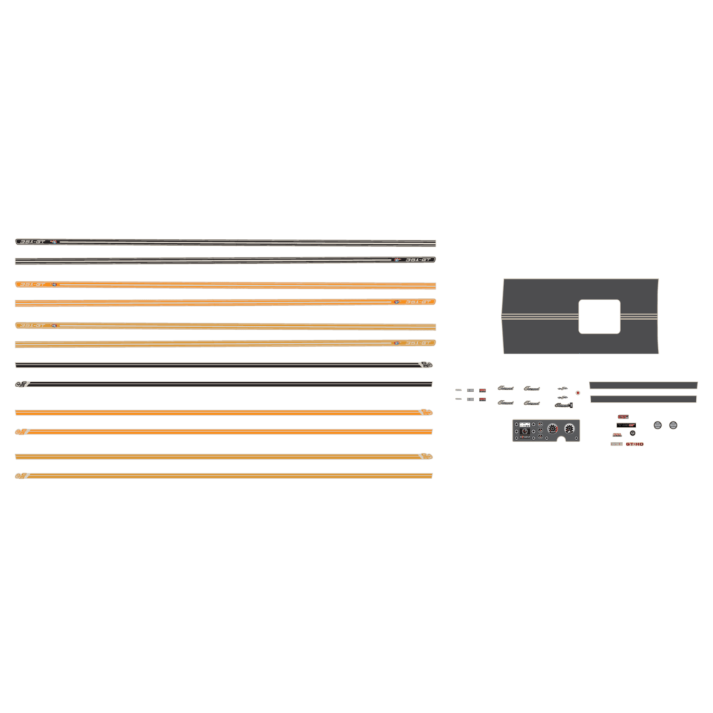 DDA 1/24 Ford XY GT & GS Decal Kit