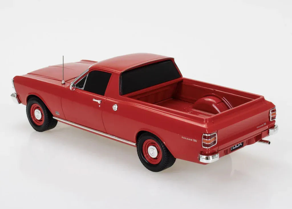 DDA 1/24 Red XW Standard Ford Ute Spectra Rides Plastic Light Up Model