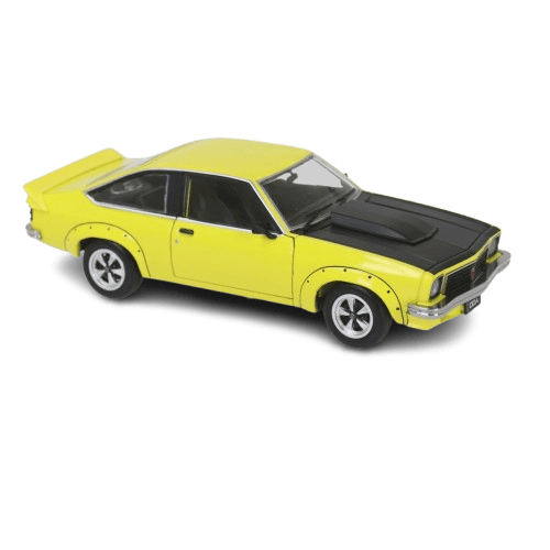 DDA 1/24 Yellow A9X Torana 308 Factory Car - Fully Detailed Diecast Model