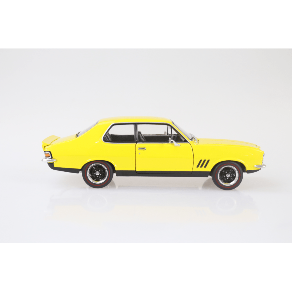 DDA 1/24 Yellow Holden LJ Torana GTR - Fully Detailed Diecast Model