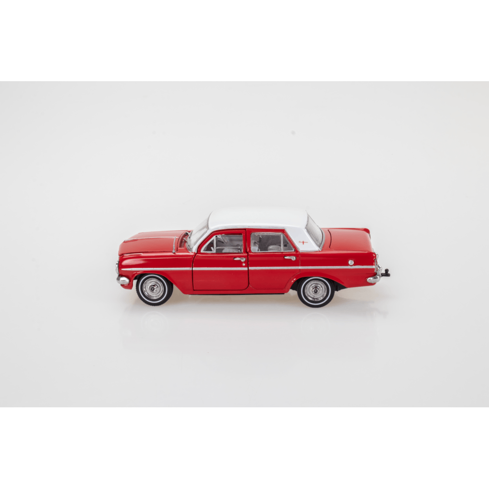 DDA 1/32 EH Holden Premier Diecast Model Red w/White Roof