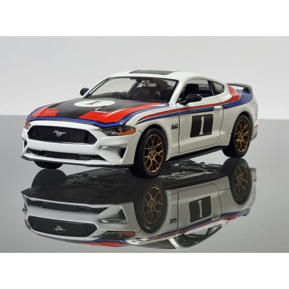 DDA 2401 1/24 2018 Ford Mustang Bathurst Special Allan Moffat Retro Livery - Hobbytech Toys