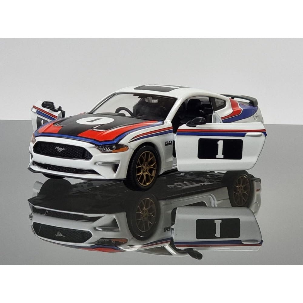 DDA 2401 1/24 2018 Ford Mustang Bathurst Special Allan Moffat Retro Livery - Hobbytech Toys