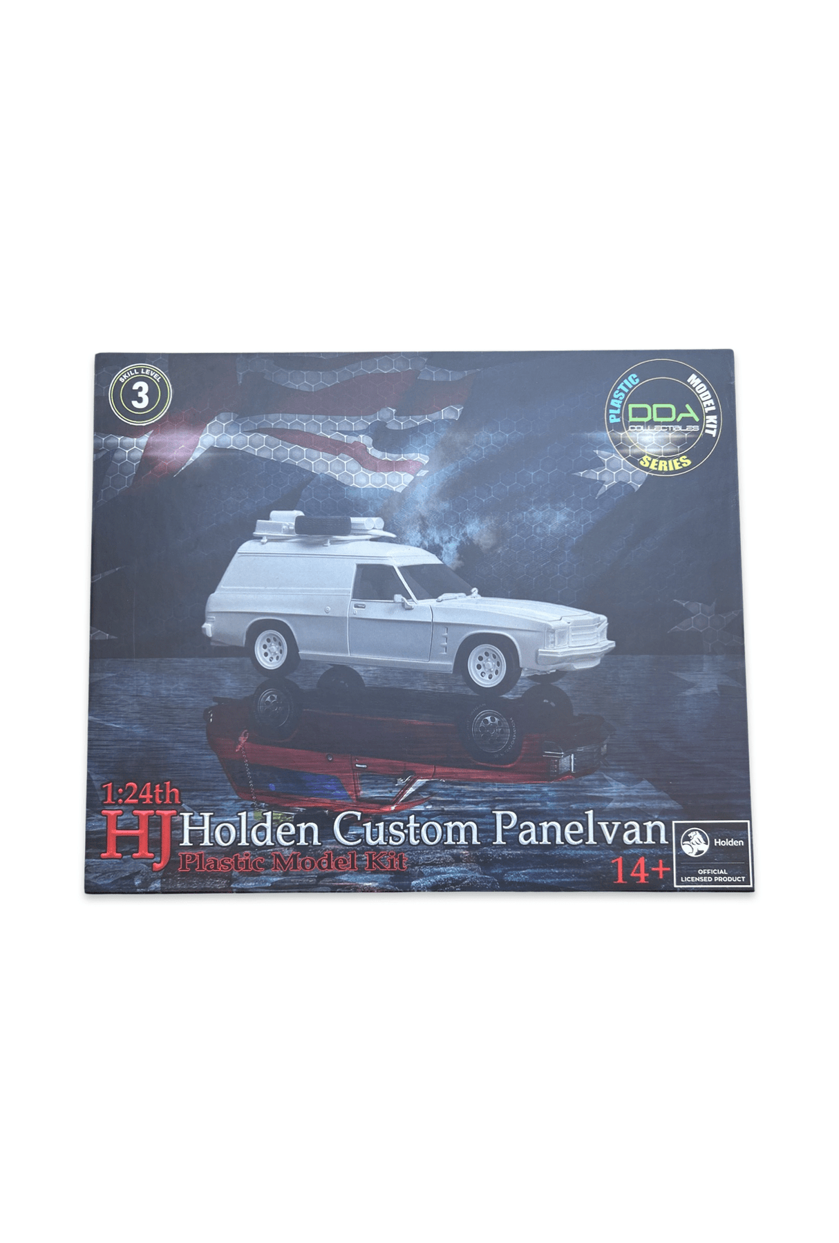 DDA 506K 1/24 Maxs Holden HJ Panel Van Plastic Model Kit - Hobbytech Toys