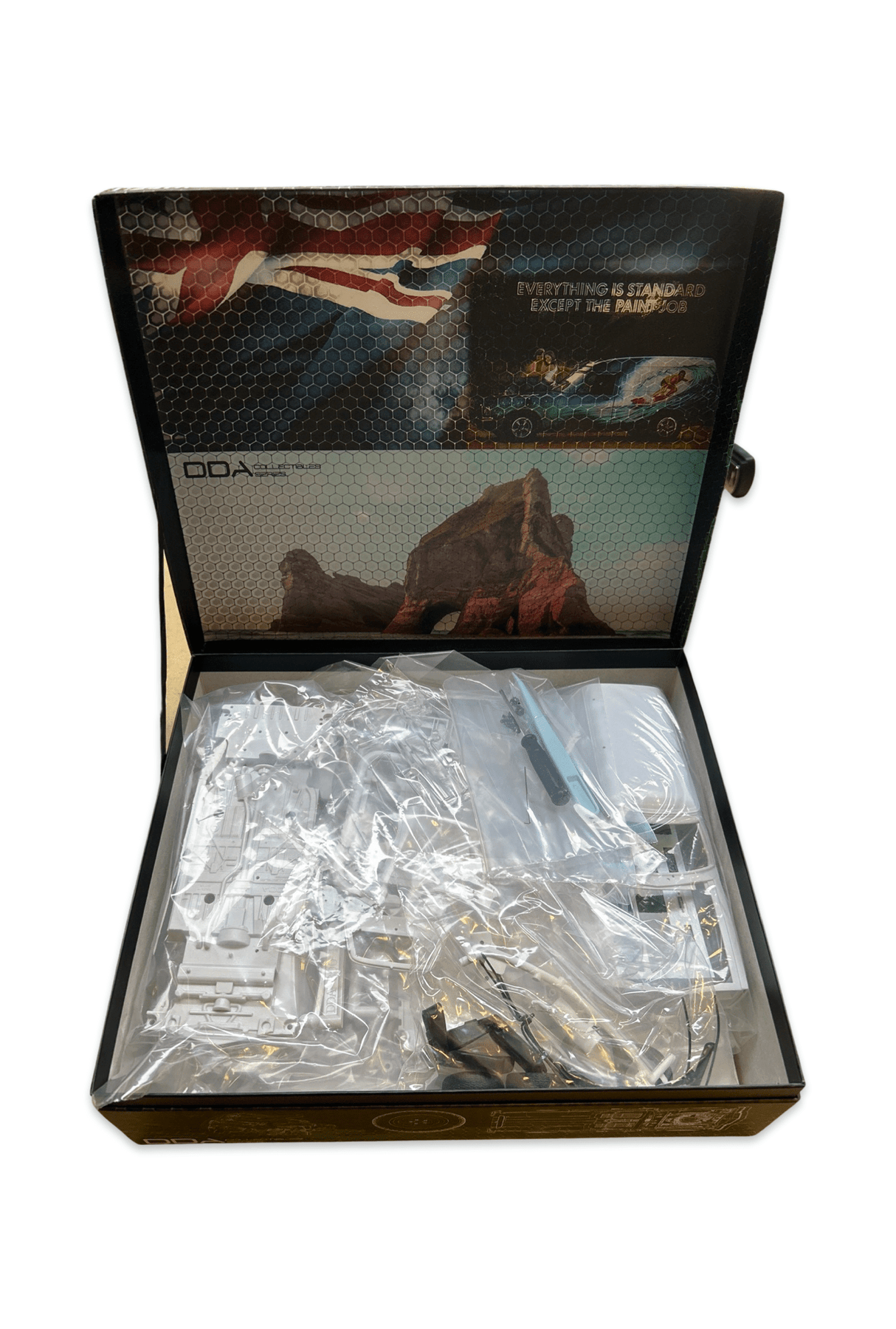 DDA 506K 1/24 Maxs Holden HJ Panel Van Plastic Model Kit - Hobbytech Toys