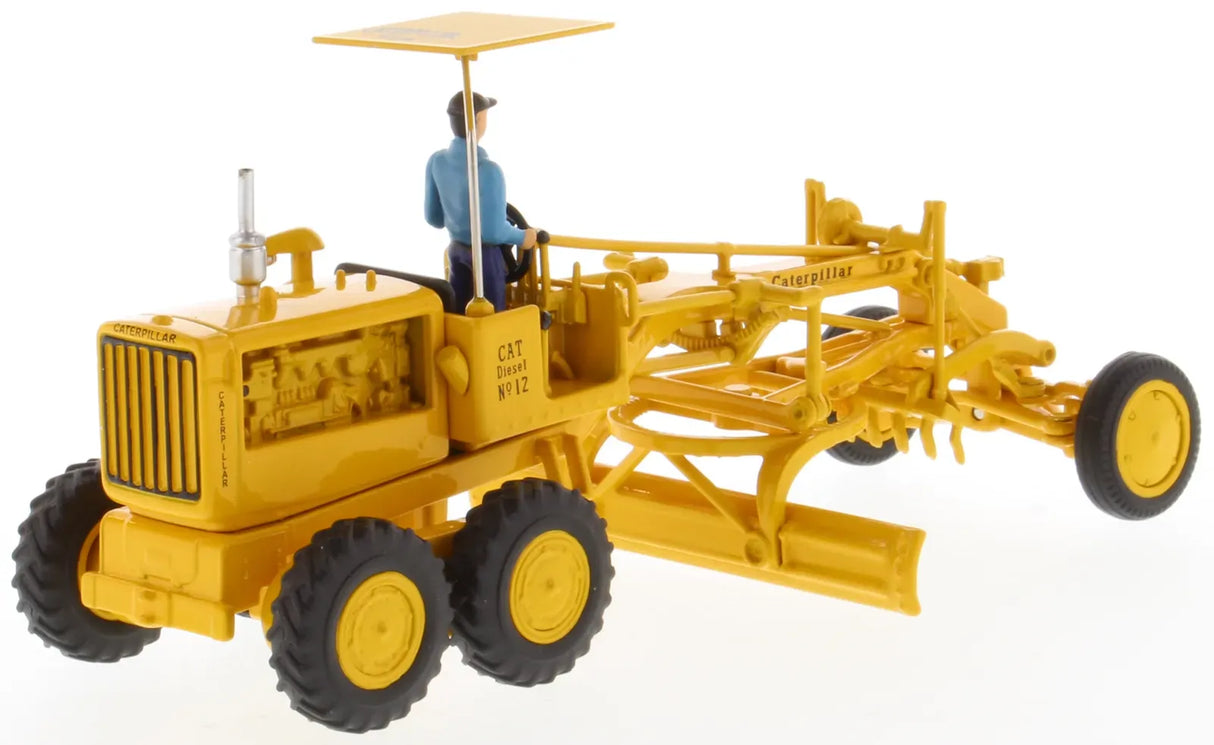 Diecast Master CAT 1/50 No. 12 Motor Grader - Vintage Series