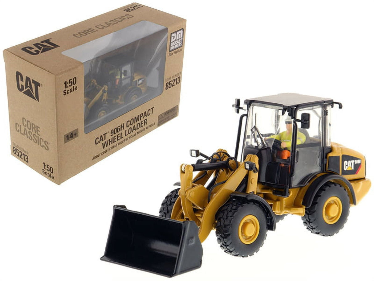 Diecast Masters 1/50 Cat 906H Compact Wheel Loader Core Classics