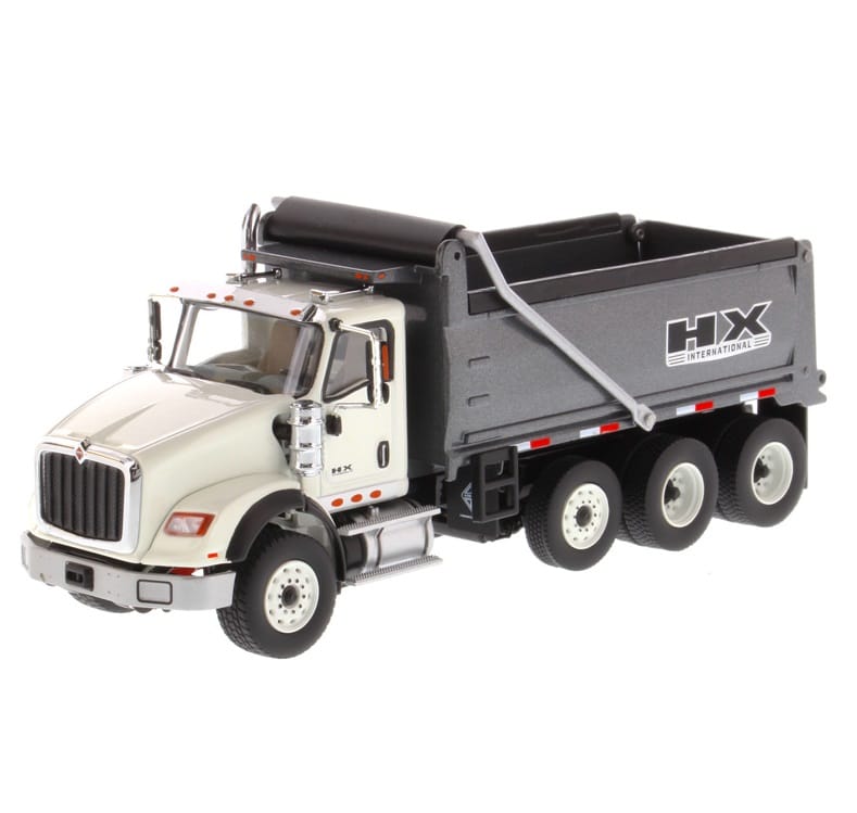 Diecast Masters 1/50 International HX620 Dump Truck - White