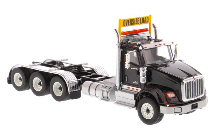 Diecast Masters 1/50 International HX620 Tridem Truck - Black