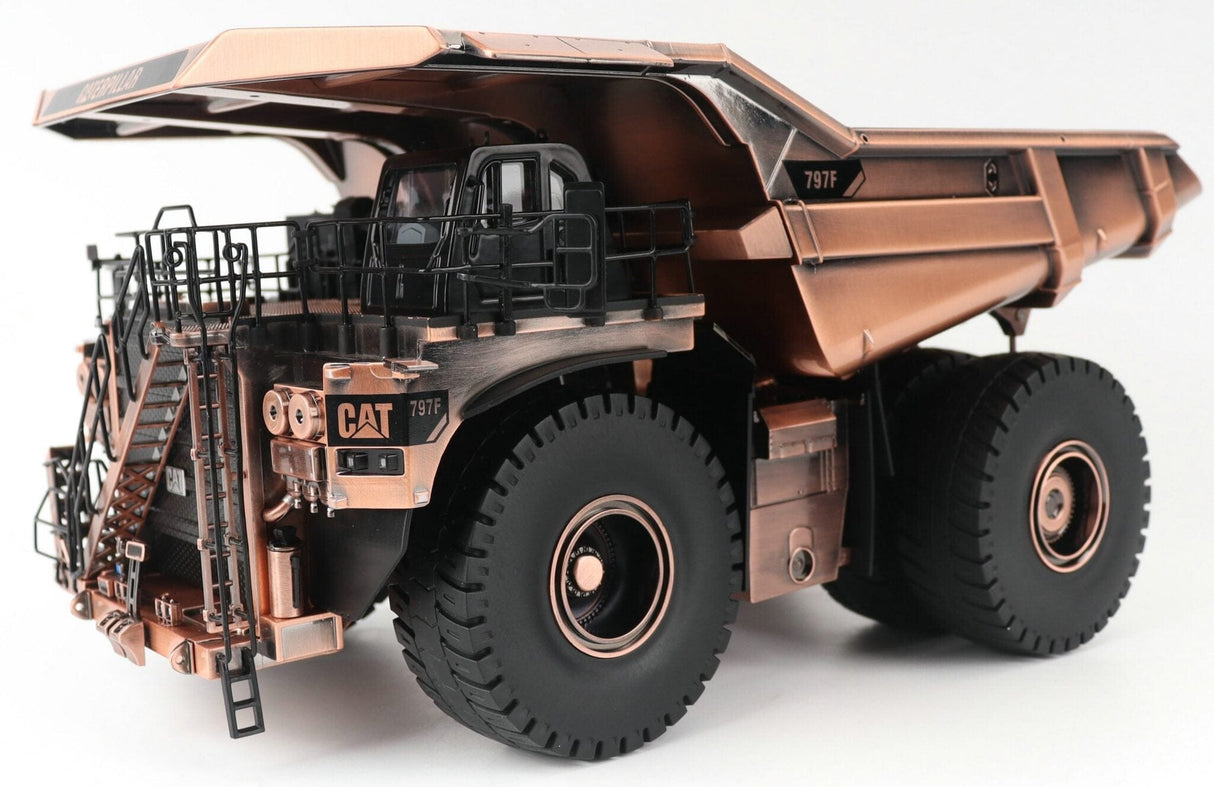 Diecast Masters Cat 1/50 797 Mining Truck Antique Copper - Limited Edition