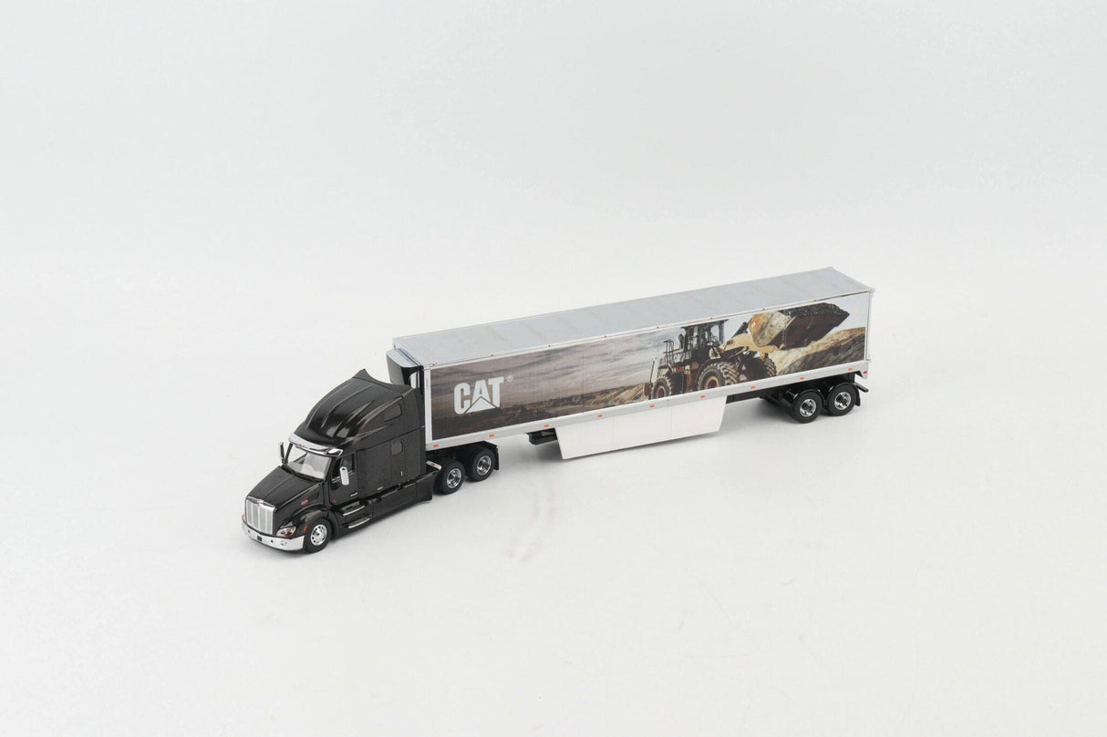 Diecast Masters Ultra Loft 1/50 Truck CAT Mural Trailer - Core Classiec Series