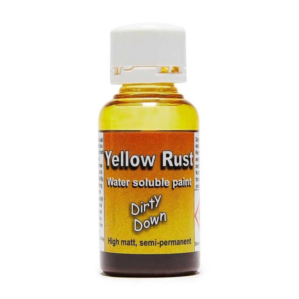 Dirty Down - Yellow Rust 25ml - Hobbytech Toys