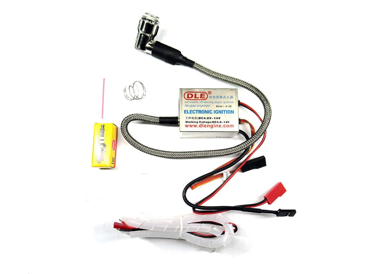 DLE 35RA 35cc Rear Exhaust 2 Stroke Engine - Hobbytech Toys