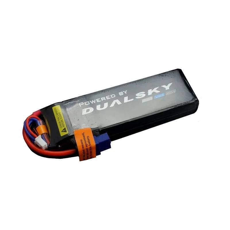 Dualsky 1300mah 4S 14.8v 50C HED Lipo Battery - XT60 - Hobbytech Toys