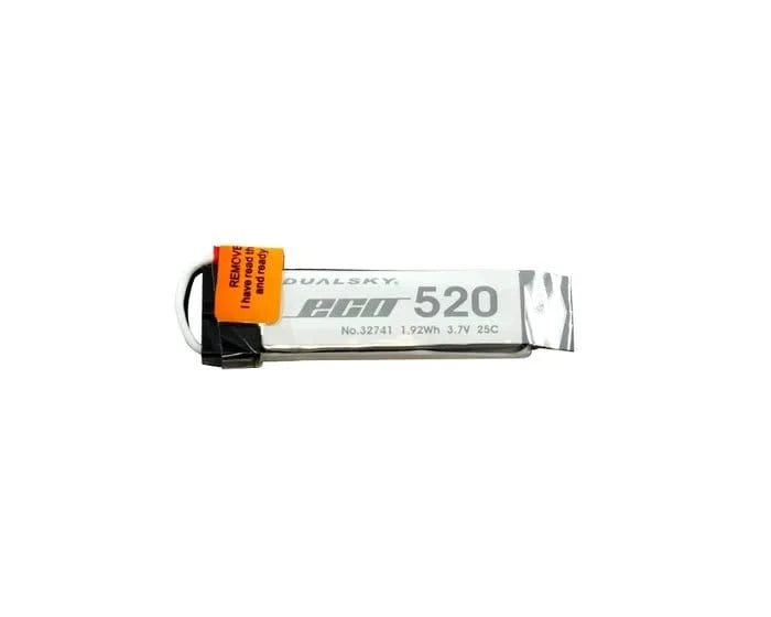 Dualsky ES 520mAh 1S 3.7v 25C Lipo Battery - Hobbytech Toys