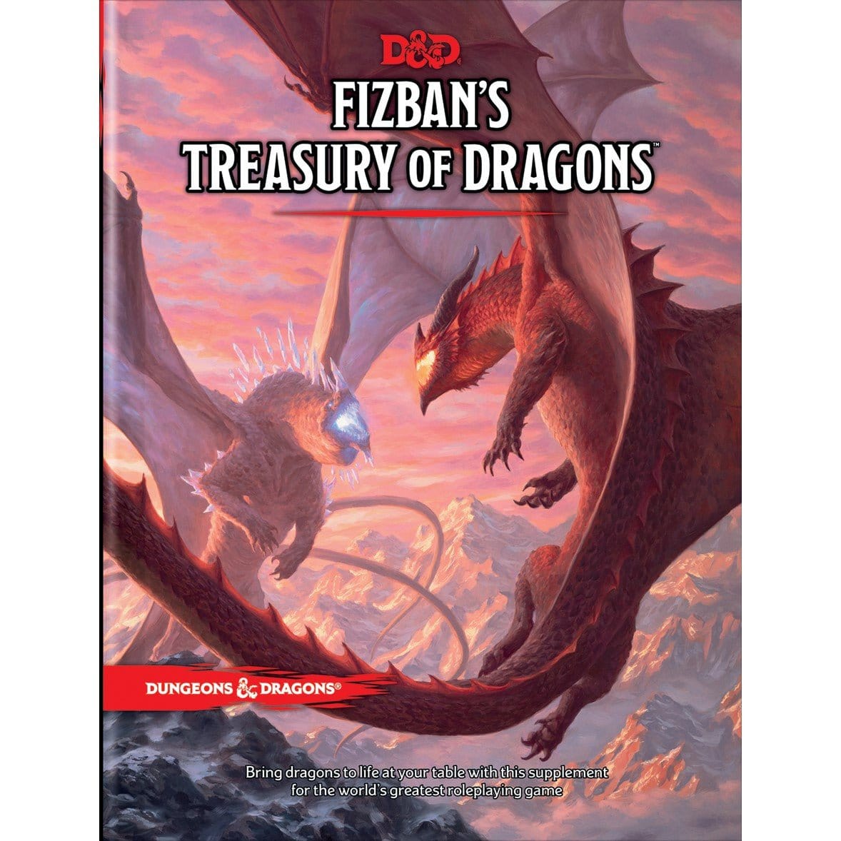 Dungeons and Dragons Fizbans Treasury of Dragons Hardcover Book - Hobbytech Toys
