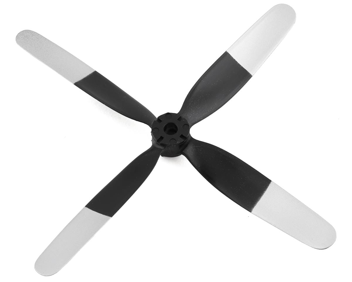 E-Flite 4-Blade Propeller, 4.5 x 4.0, UMX P-51 Voodoo – part EFLUP45404