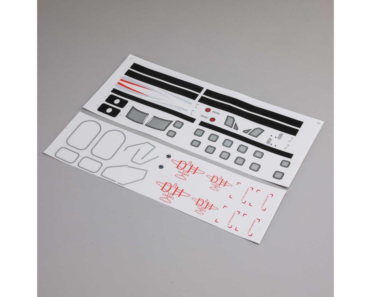 E-Flite Decal Set, DHC-6 Twin Otter 1.4m – part EFL32064