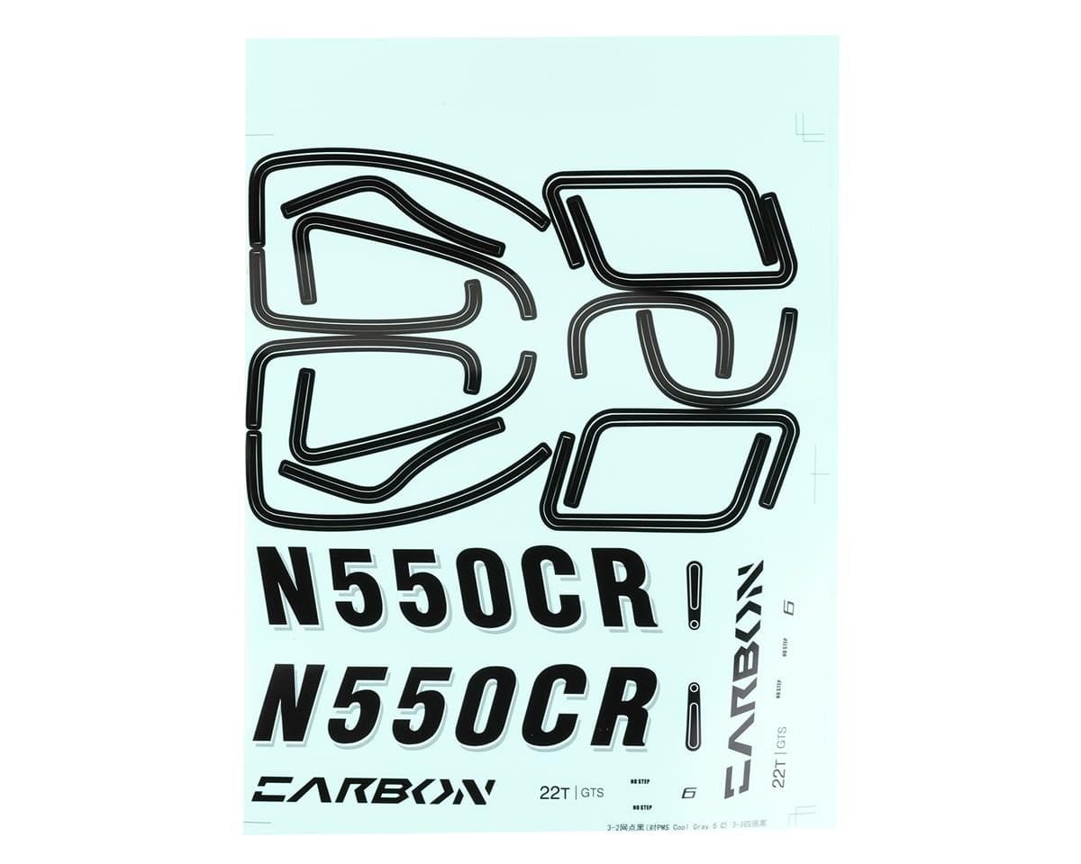 E-flite Cirrus SR22T red decal set EFL15966