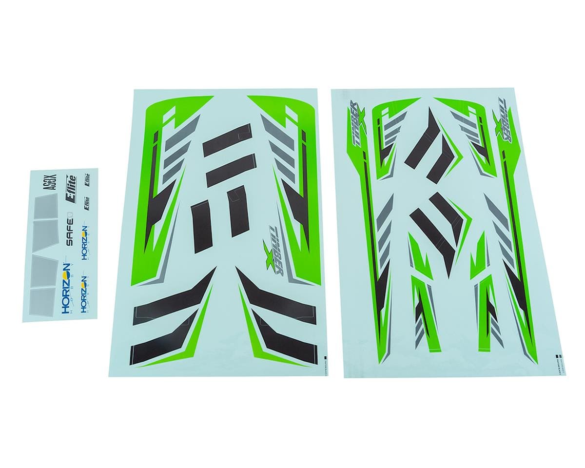 E-flite Timber X decal set EFL3856