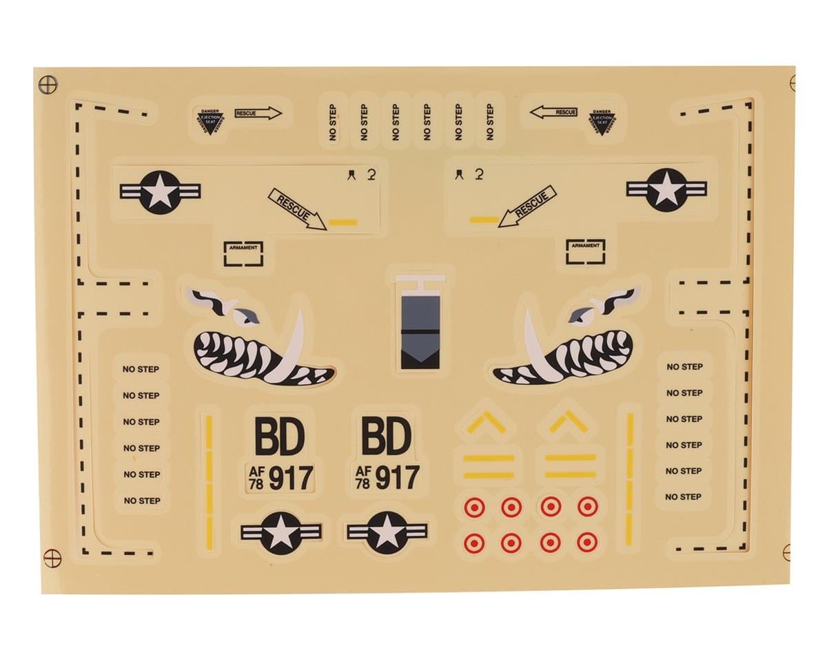 E-Flite Decal Sheet, UMX A-10 – part EFLU6559