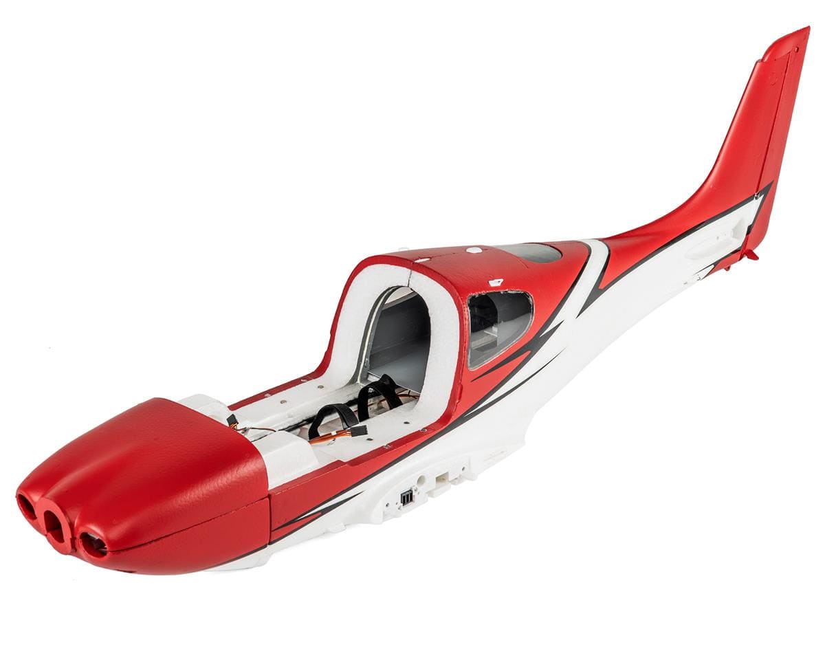 E-flite Cirrus SR22T red fuselage with cowling EFL15951
