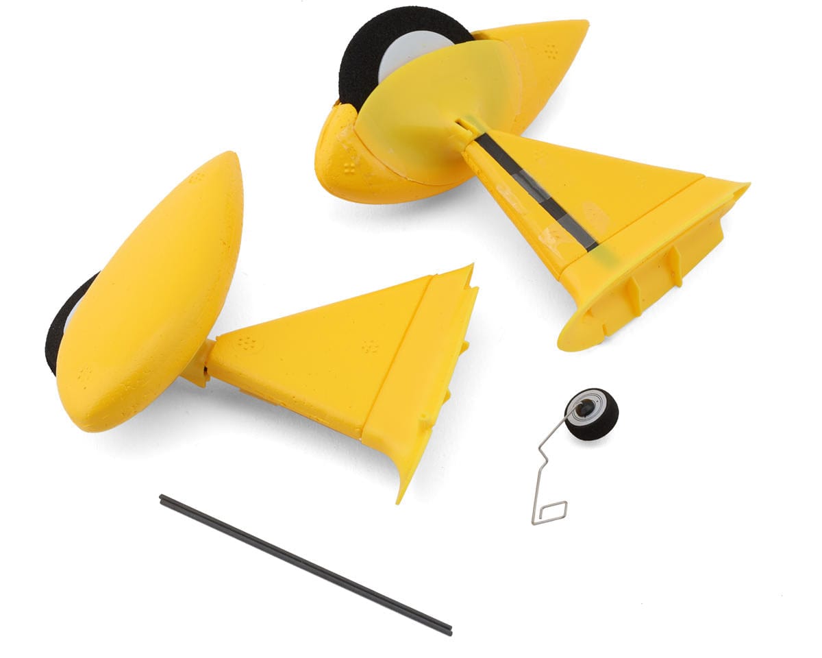 E-flite UMX WACO yellow landing gear set EFLU05356Y