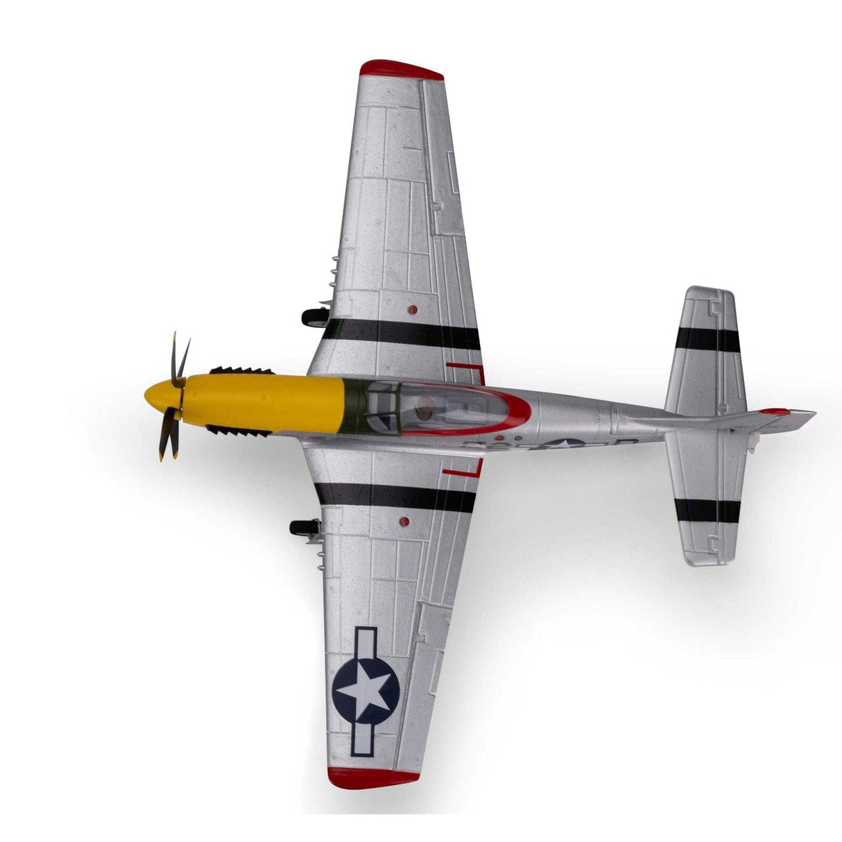 E-Flite UMX P-51D Miss Detroit RC Plane, BNF Basic, EFLU7350 - Hobbytech Toys