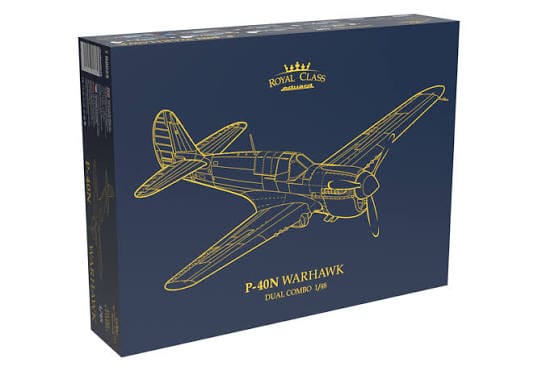 Eduard 1/48 P-40N Warhawk Royal Class Dual Combo Plastic Model Kit - Aus Decals