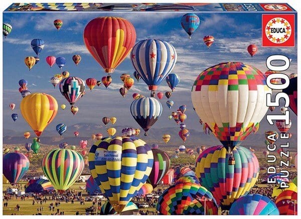 Educa Hot Air Balloons 1500pc Puzzle - Hobbytech Toys