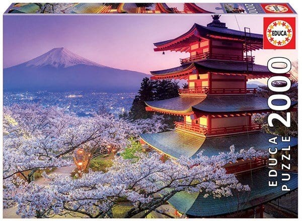 Educa Mount Fuji Japan 2000pc Puzzle - Hobbytech Toys