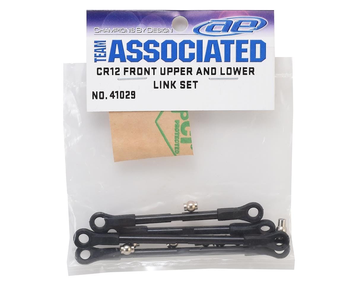Element RC CR12 Front Upper and Lower Links Set 41029