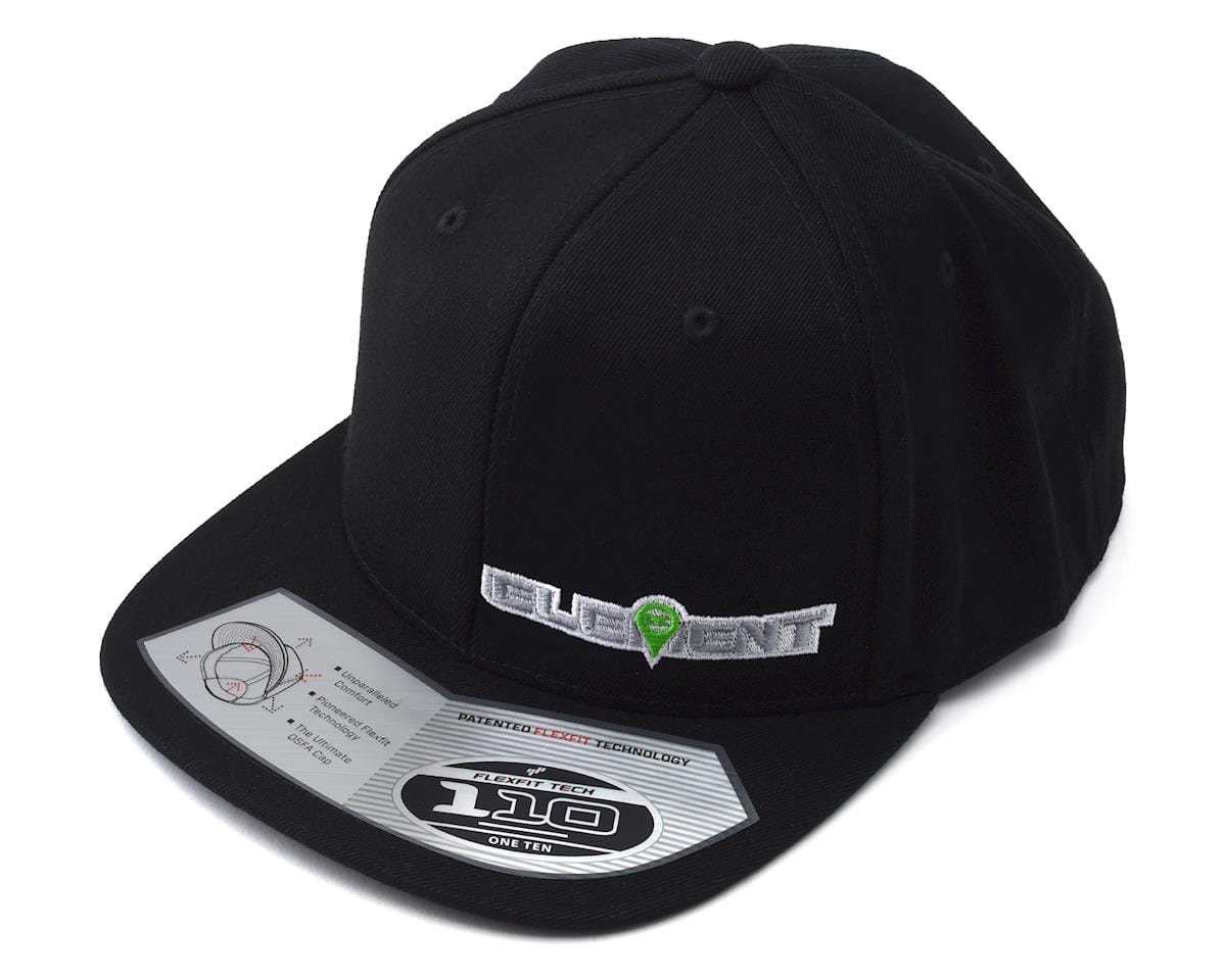 Element RC Hat Flat Bill Black SP261