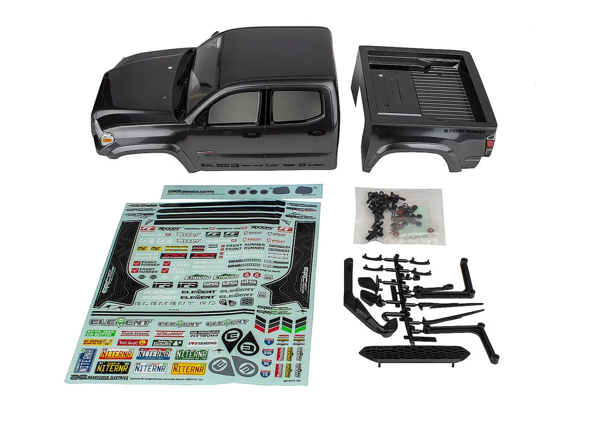 Element RC Knightrunner Gray Body Set 42165