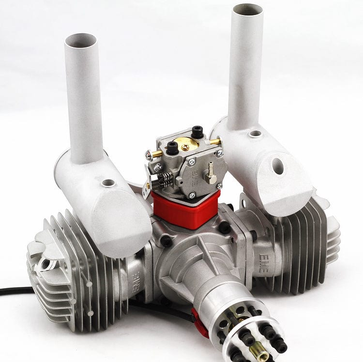 EME 120cc Twin Cylinder 2 Stroke Gas RC Plane Engine - Hobbytech Toys