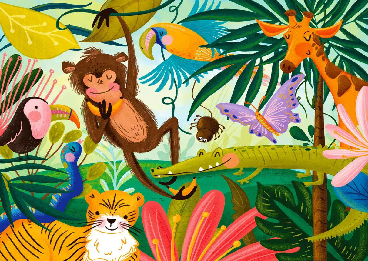 Enjoy 2036 In the Jungle 1000pc Jigsaw Puzzle