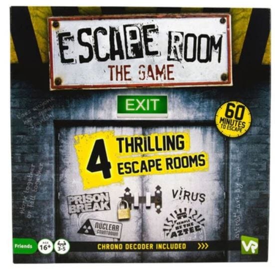 Escape Room the Game 4 Rooms plus Decoder - Hobbytech Toys