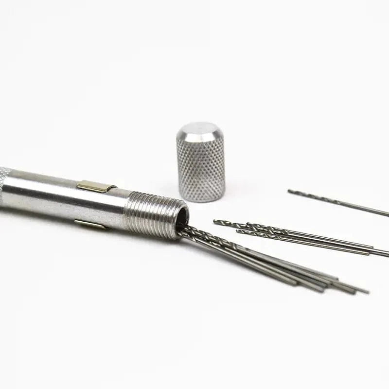 Excel 70003 Mini Pin Vise With 12x Assorted Drills Excel TOOLS